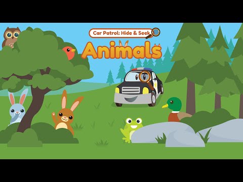 Car Patrol Hide & Seek: Presch Video