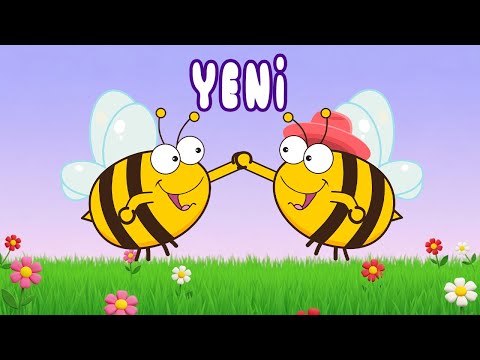 YENİ🐝Arı Vız Vız Vız🐝🌹🍯Eğitici ve Eğlenceli Bebek ve Çocuk Şarkısı🎶Çizgi Film