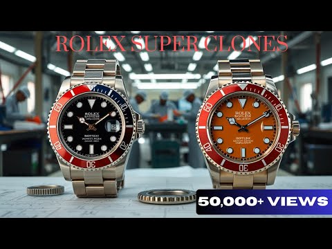 How FAKE ROLEX SUPER CLONES are made