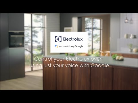 Control your Electrolux oven using just your voice with Google Nest Hub.