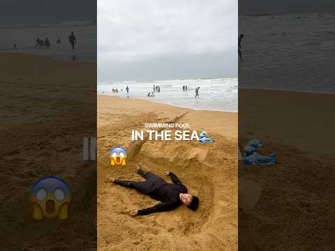 I Built A Swimming Pool In The Sea😱🏝️3rd Time #minivlog