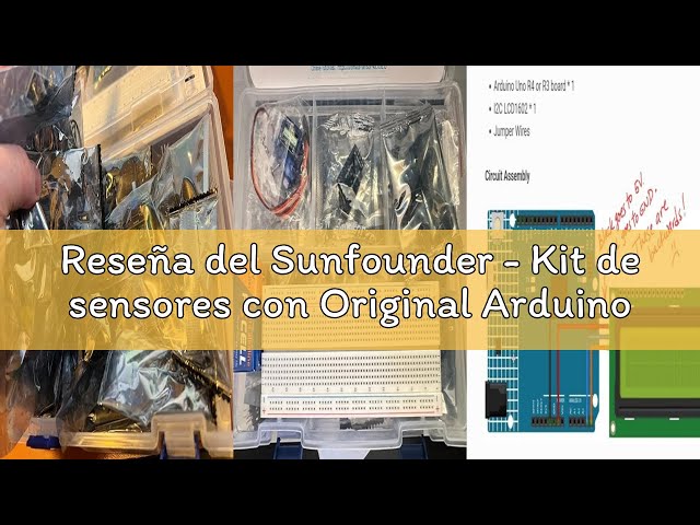 Vídeo relacionado con Sunfounder - Kit de sensores con Original Arduino Uno R4 Minima, Smart IoT y Basic Sensor Projects with Online Tutorials, Adecuado para Edad 8+ Beginners (Original Arduino Uno R4 Minima Included)
