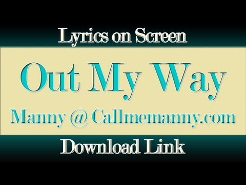 Manny - Out My Way