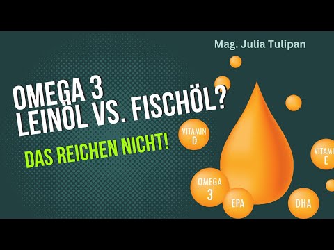 Pflanzliche Quellen Von Omega-3 Sind Unzureichend