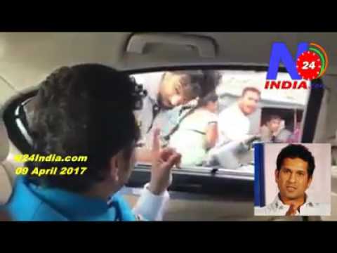 Sachin Tendulkar Hyderabadiyaon ko mashwara detey hue. (N24India)