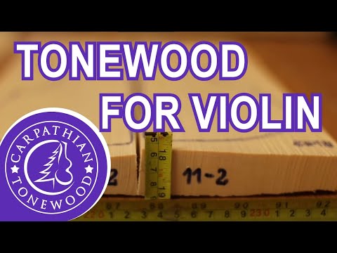 Violin top hand split