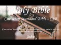 English Audio Bible - John (COMPLETE) - Christian Standard Bible (CSB)