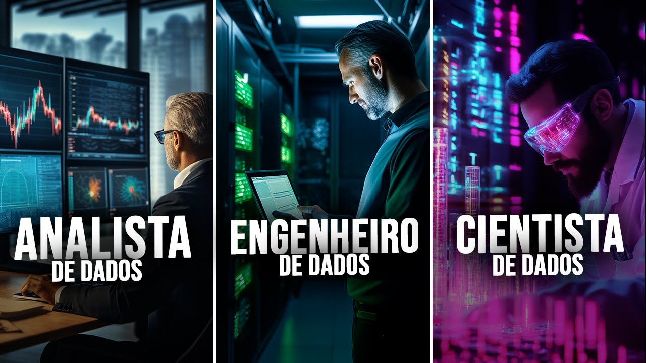 Diferença Entre Analista, Engenheiro e Cientista de Dados