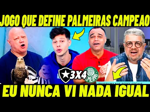 NUNCA DUVIDE DA FORÇA DO PALMEIRAS " VIRADA ÉPICA DE TIME QUE QUER SER CAMPEÃO BRASILEIRO