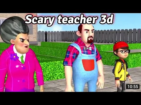 Scary Teacher 3D Fat- Tani hate Ice Scream - Race In the Sea City!!!