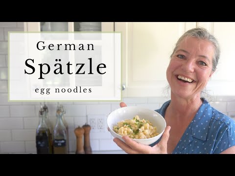 How to Make Authentic German Spaetzle at Home
