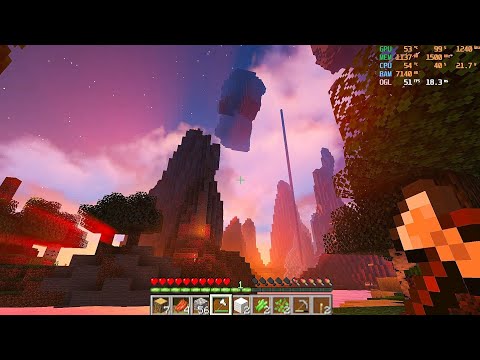 Insane Mountain Adventure in Minecraft - 3P Co-Op with Voiceover!