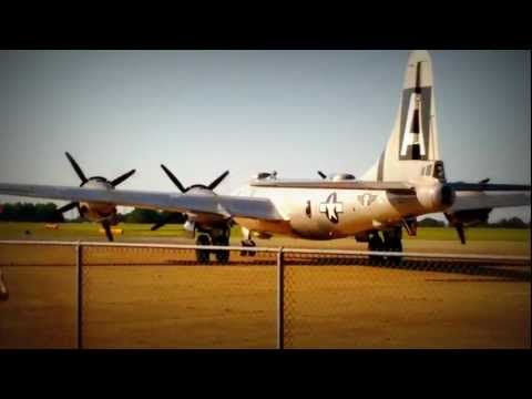 B-29 "Kiki" start up and taxi at KTYR