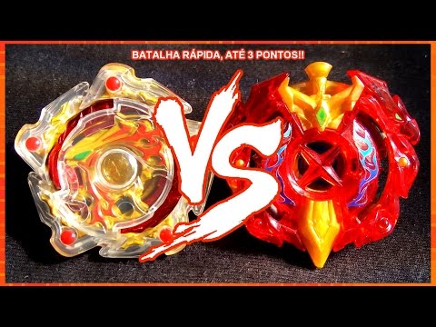 αmaterios .α.α VS Xcalibur .F.X- BATALHA BEYBLADE BURST!!