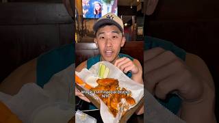 Rating wings at Wogie’s in Fidi, NYC