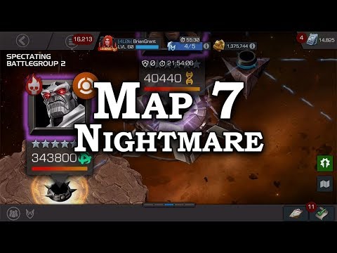 New Map 7 Node Review | Marvel Contest of Champions Live Stream
