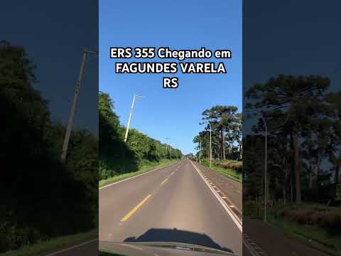 De Carro pela ERS 355 Chegando em Fagundes Varela RS