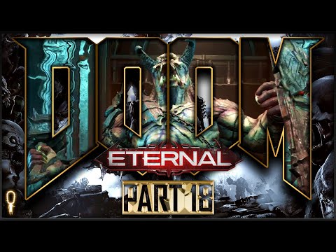 Sentinel Prime Gladiator Boss Fight | Doom ETERNAL Nightmare | Let's Play Part 18 | VOD |