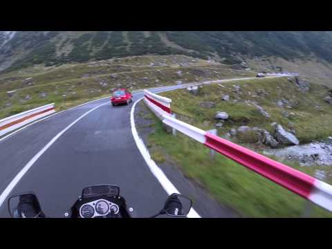 Transfagaras with Yamaha TDM and Go pro Hero 3+