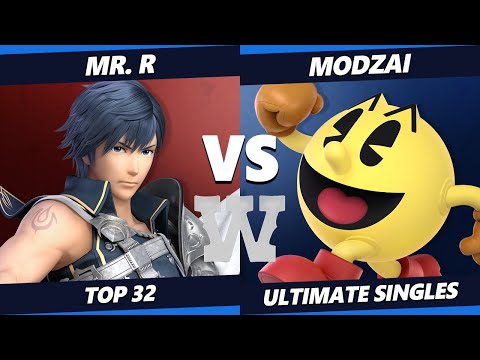 ULTIMATE WANTED 3 Top 32 - Mr. R (Chrom) Vs. MoDzai (Pac-Man) SSBU Ultimate Tournament