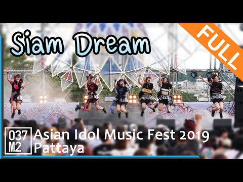 190922 Siam Dream @ Asian Idol Music Fest 2019, Pattaya [Full Fancam 4K 60p]