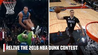 2016: Zach LaVine & Aaron Gordon put on a SHOW in Toronto for the NBA Dunk Contest | Iconic Moments