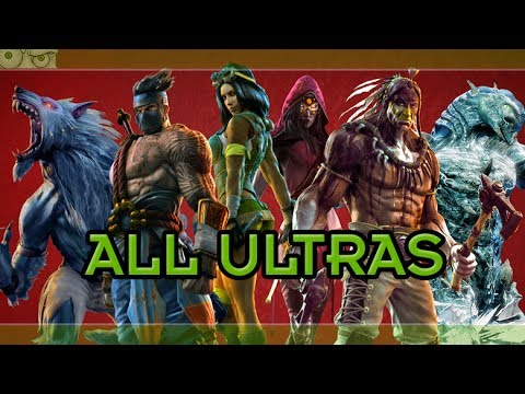 KI3 - All Ultra Combos & Enders