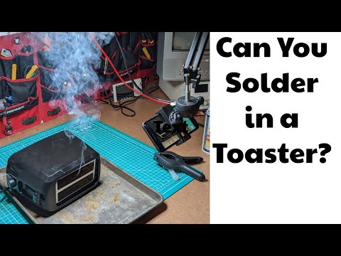Can you solder in a toaster?