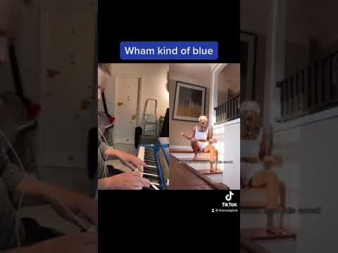 Weekly jazz noodle 8 - "Careless Whisper" - by George Michael. TikTok "Duet" with Iniko.