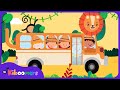 Wheels on the Lion Bus 🦁 | Roar Roar Song for Kids | The Kiboomers