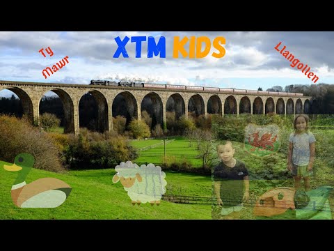 🏴󠁧󠁢󠁷󠁬󠁳󠁿Llangollen and Ty Mawr Wales  #Viaduct #Cymru #Sevenwondersofwales 🚂🐑🦆