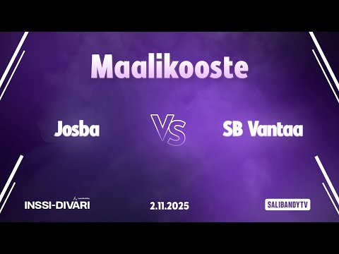 Maalikooste: Josba - SB Vantaa (Inssi-Divari M)
