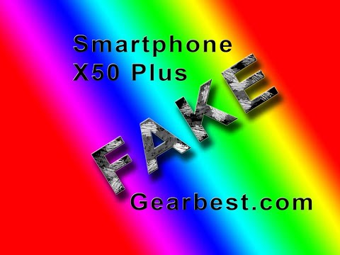 T21030100281 - X50 Plus smartphone from Gearbest.com - Not as Described