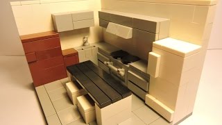 How To Make A Modern Lego Kitchen