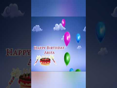 Arifa Happy Birthday Song | Arifa | wishesonline.net