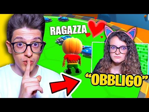 OBBLIGO O VERITÀ CON LA MIA RAGAZZA SU STUMBLE GUYS!!