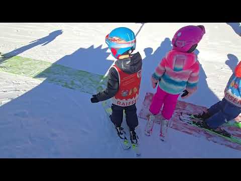 Swiss Ski School Liam at age 3 