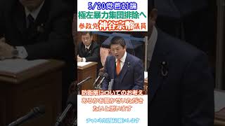 反日極左暴力集団を壊滅させる新たな法律を👍参政党神谷宗幣議員🫡役に立たない公職選挙法など不要😠5/20国家基本政策委員会合同審査会(党首討論)より切り抜き
