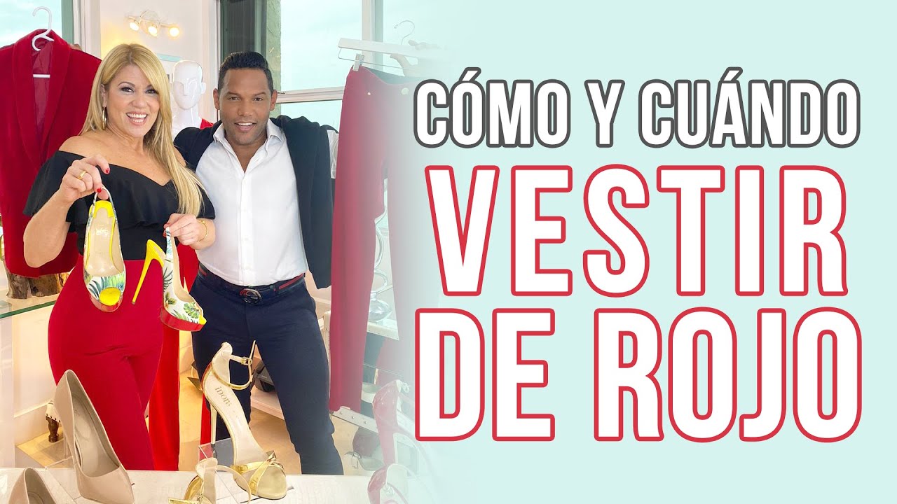 CÓMO Y CUÁNDO VESTIR DE ROJO 💃