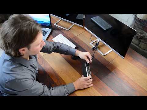 Targus USB-C Universal DV4K Docking Station with Power | DOCK180USZ