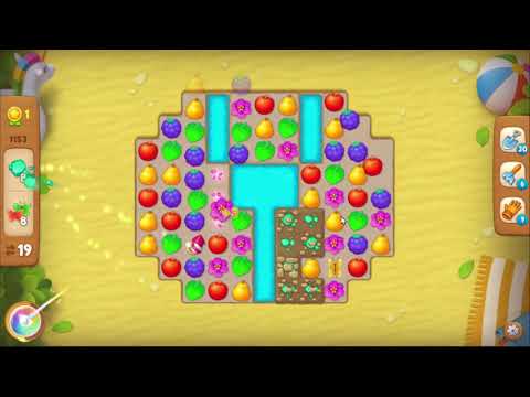 Gardenscapes Level 1153 No Booster 🌲 l MiniGames