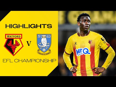 Watford 1-1 Sheffield Wednesday | Short Highlights
