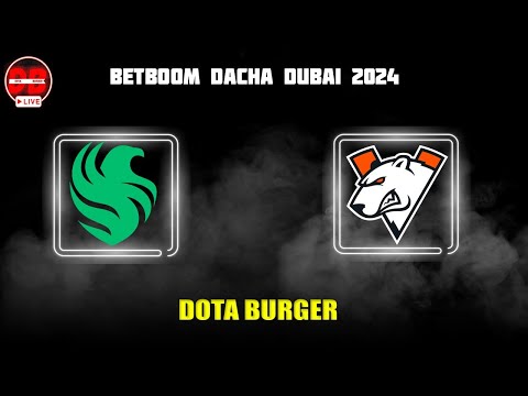 [RU] Virtus Pro-Team Falcons bo2 | BetBoom Dacha Dubai 2024 Group Stage | Dota Burger