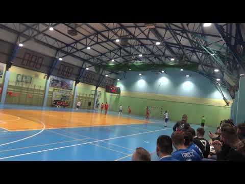 Okręgowy Puchar Polski w Futsalu 2018, Tompawex Obice - GKS Ekom Futsal Nowiny 2:1 (0:1), I połowa