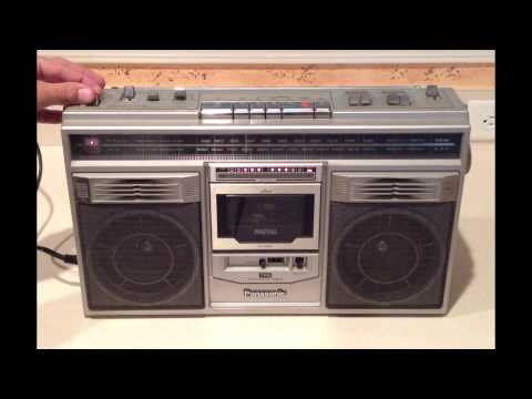 Panasonic RX 5280 Ghettoblaster Boombox Radio Vintage