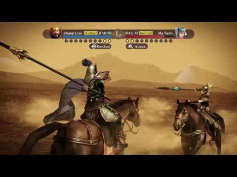 ROMANCE OF THE THREE KINGDOMS XIII Zhang Liao Vs Ma Yunlu Duel 1