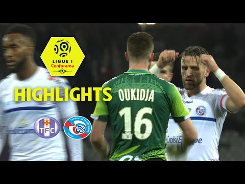 Toulouse FC - RC Strasbourg Alsace ( 2-2 ) - Highlights - (TFC - RCSA) / 2017-18