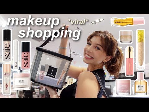 let's go makeup shopping for viral high-end products