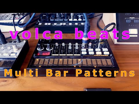 How to get Multi Bar Patterns on a Volca Beats