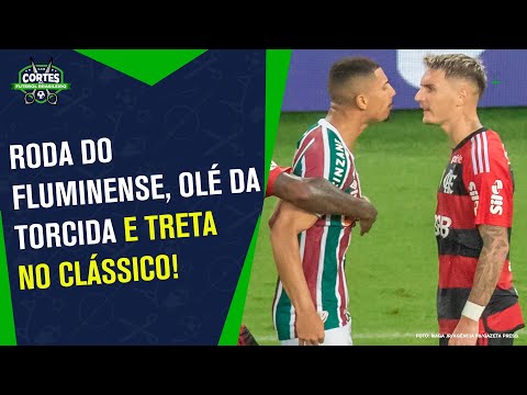 O FLU COLOCOU O FLAMENGO NA RODA E DEU MUITA TRETA!!